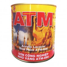 Sơn công nghiệp nhũ vàng ATM 666 - 17.5L